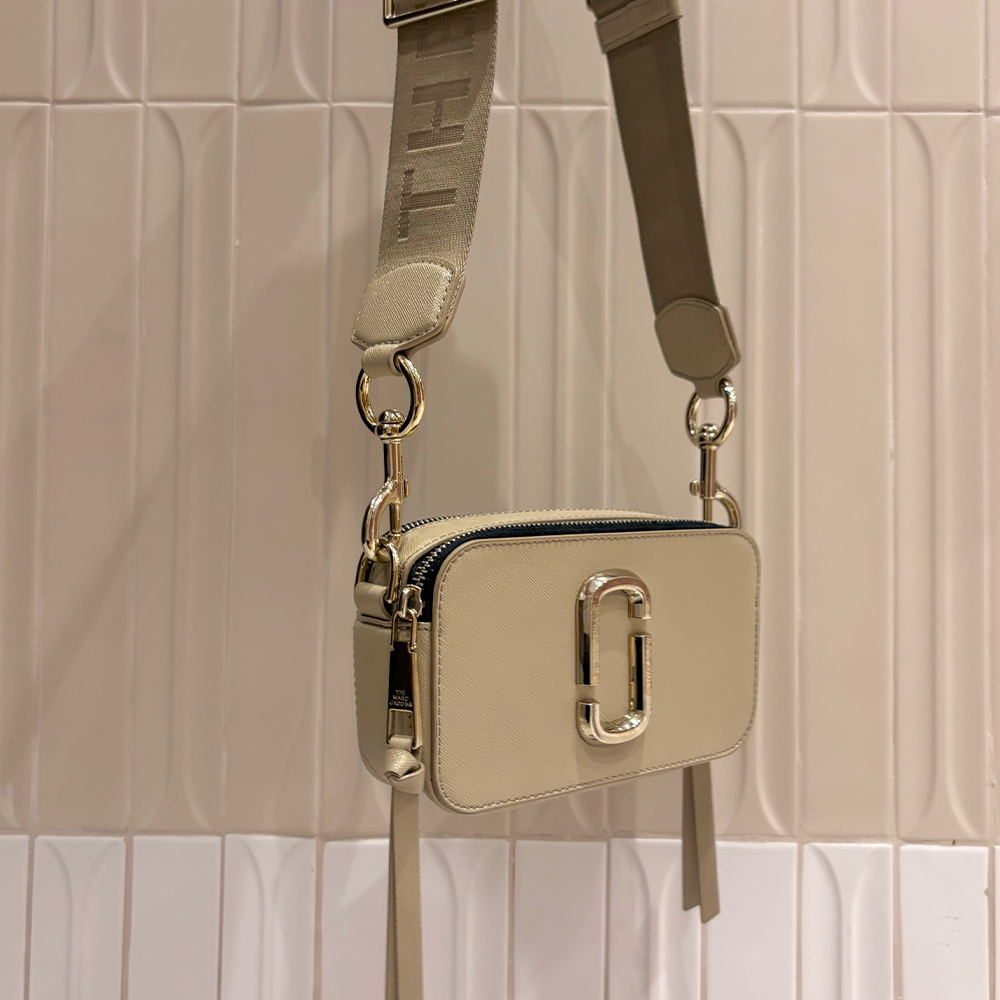 Marc Jacobs The Snapshot Bag Cartera Dorada