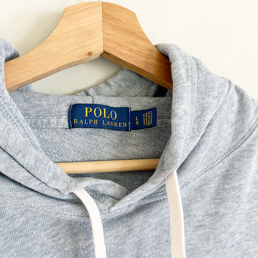 Polo Ralph Lauren Hoodie Gris (L)