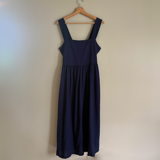 Uniqlo Linen Blend Vestido (L)