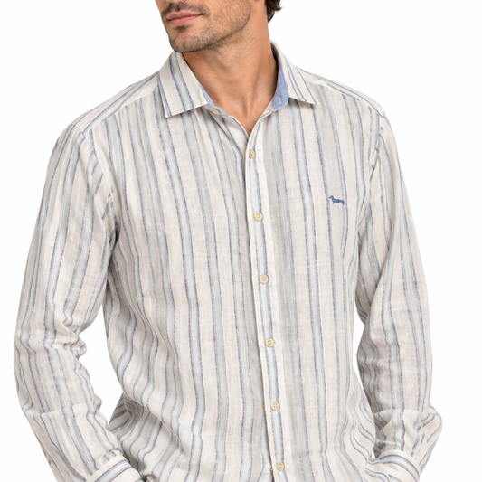 Harmont & Blaine Camisa de Lino (XL)