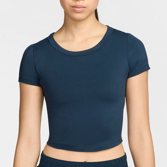 Nike One Fitted Women's Dri-FIT Short-Sleeve Cropped Top