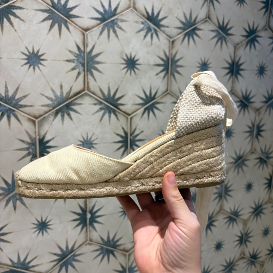 Castañer Carina Alpargatas Beige (38W)