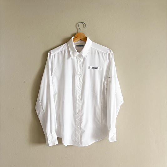 Columbia Camisa PFG Tamiami Blanco Mujer (S)