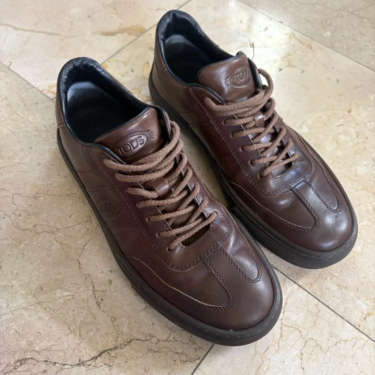 Tod's logo-debossed Leather Sneakers