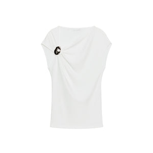 Zara Top Blanco NUEVO (M)
