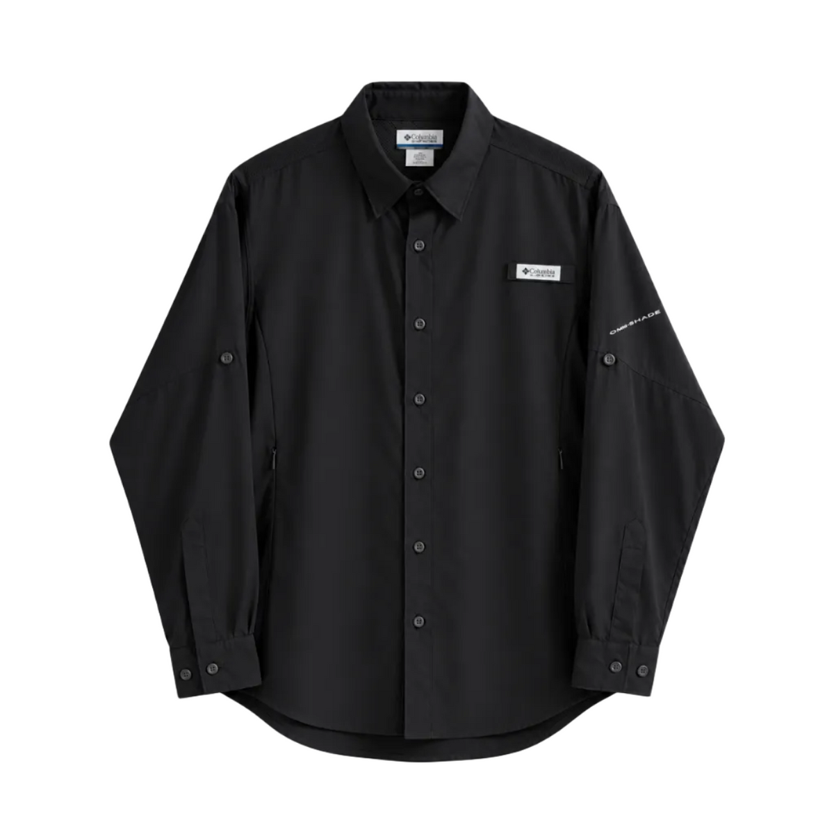 Columbia Camisa PFG Tamiami Negro Mujer (M)