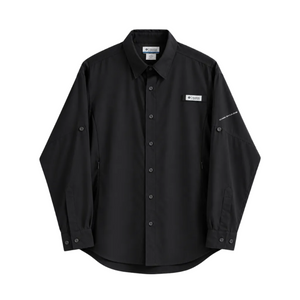 Columbia Camisa PFG Tamiami Negro Mujer (M)