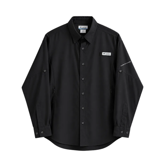 Columbia Camisa PFG Tamiami Negro Mujer (M)