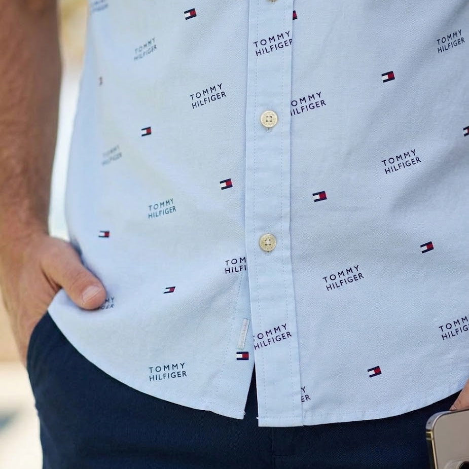 Tommy Hilfiger Camisa Logo (M)