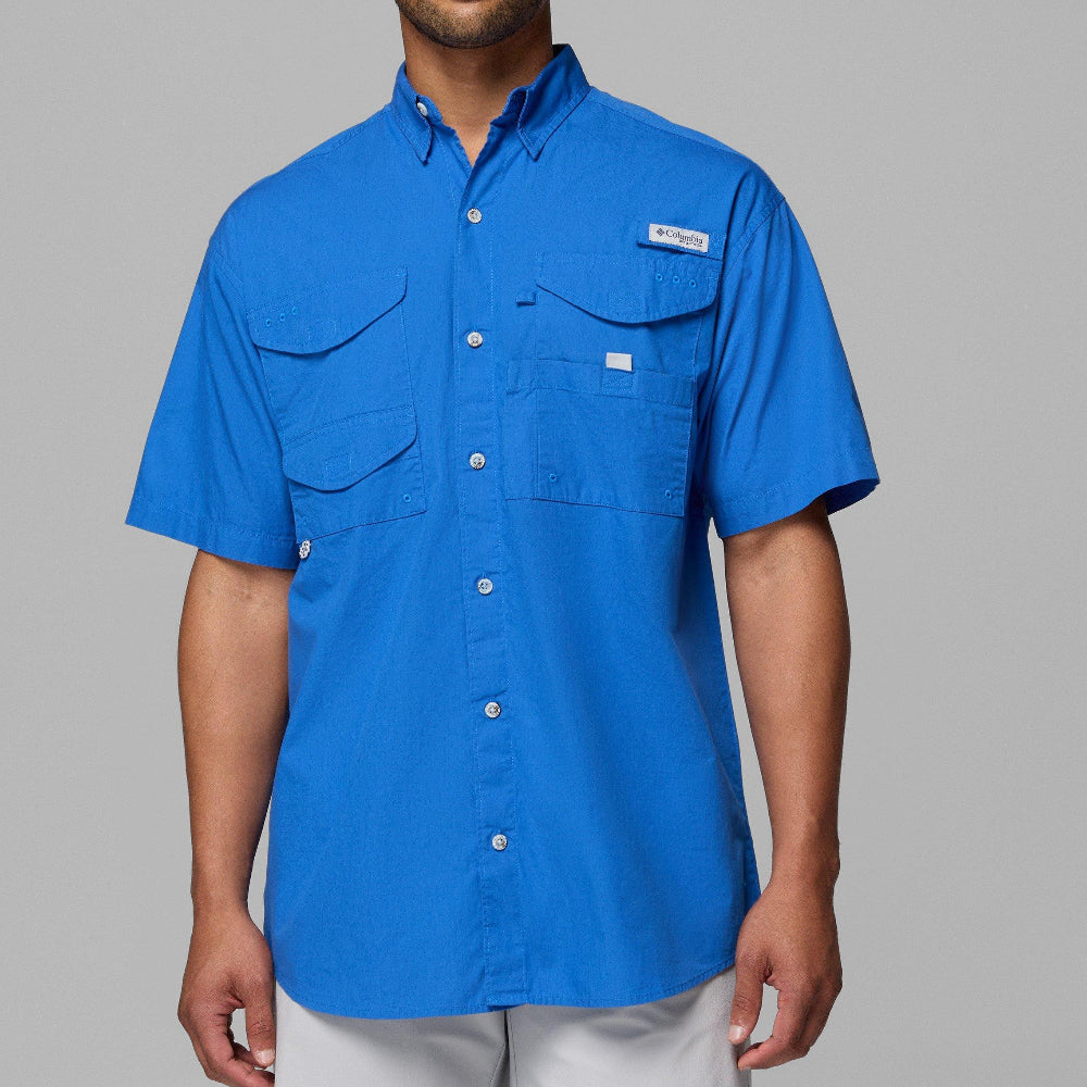 Columbia Camisa  PFG Bahama Azul Royal Hombre (XL)