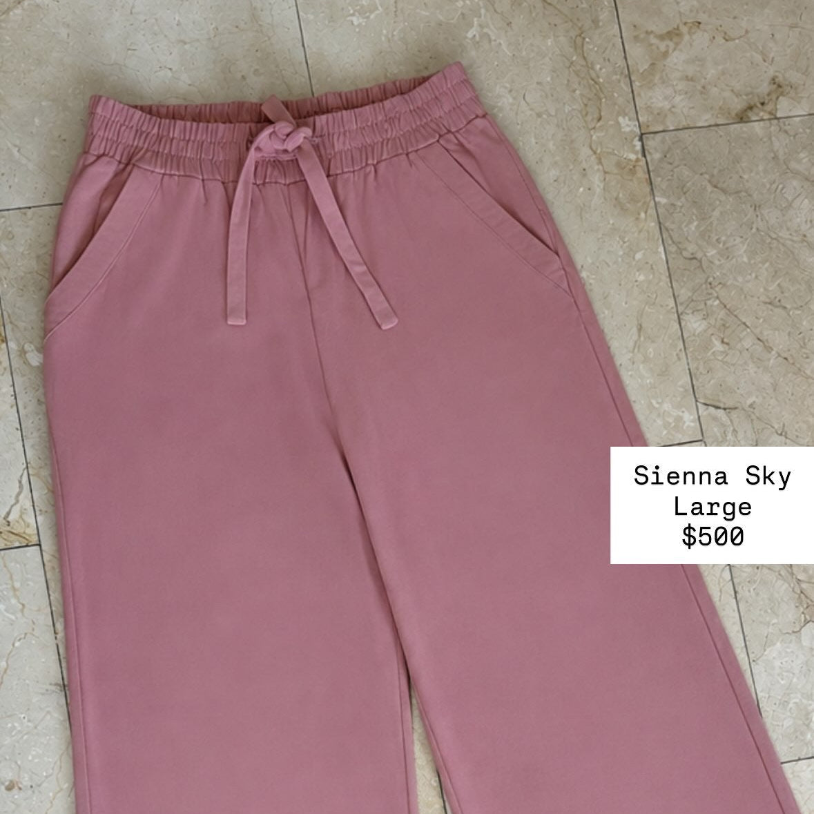 Sienna Sky Pantalones Rosa Pálido