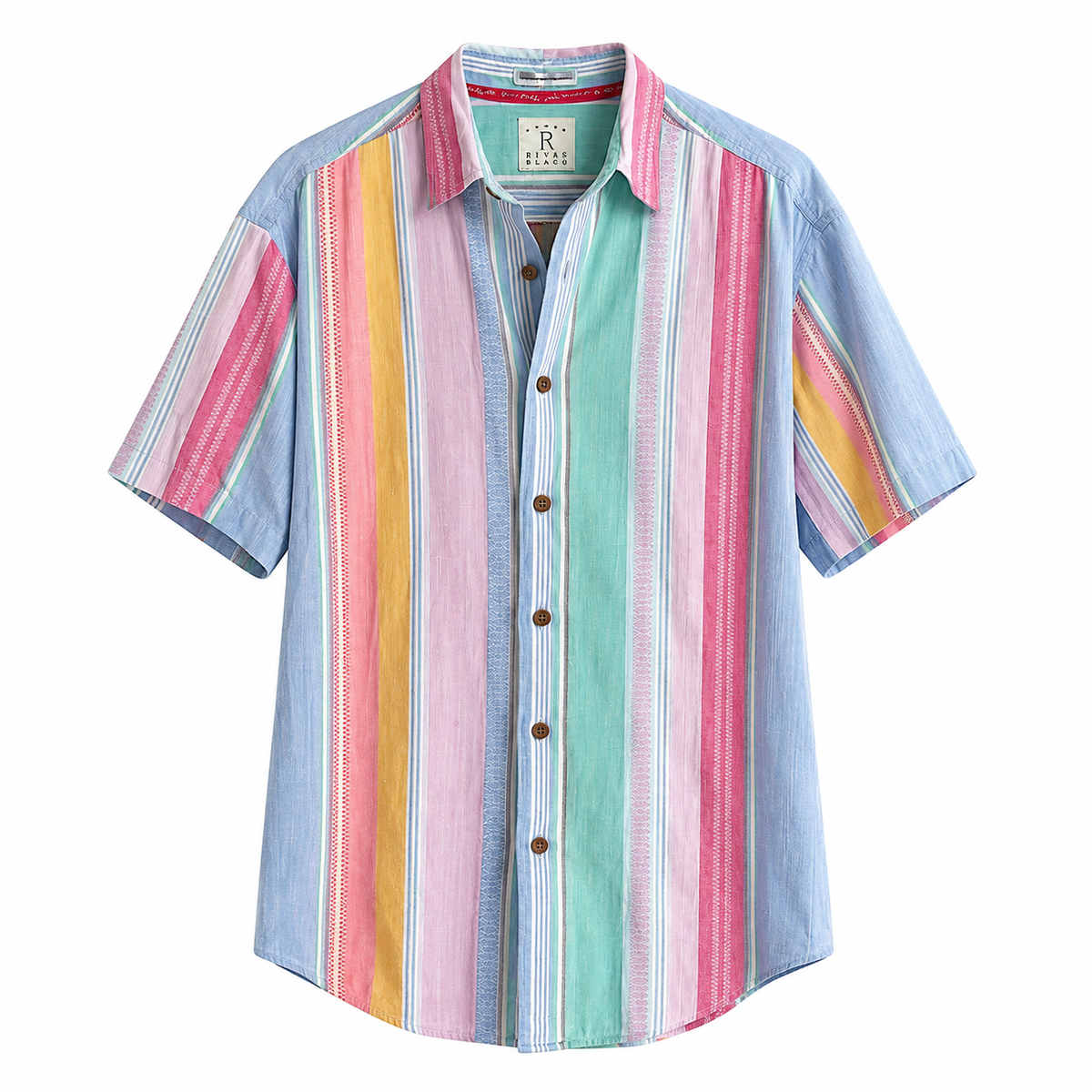 RIver Brand Camisa de Rayas (M)