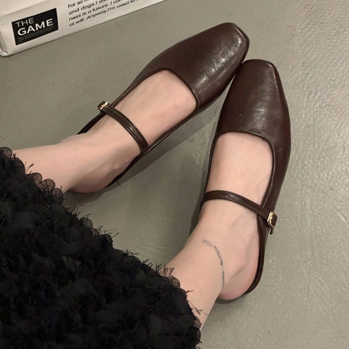 Keman & Duo Mary Jane Flats