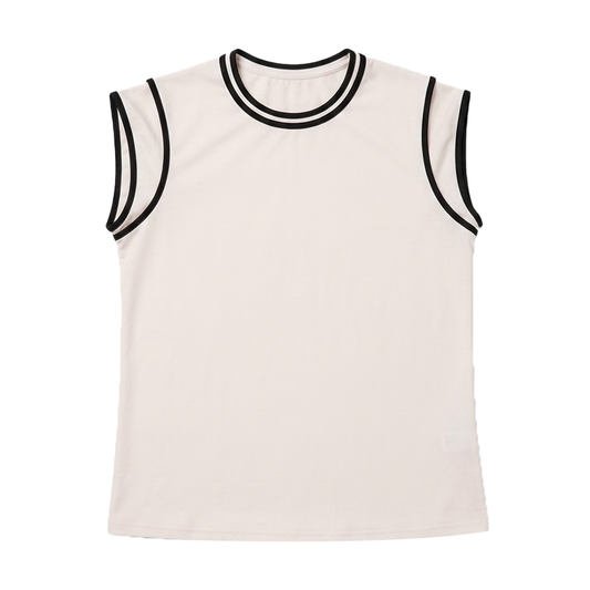 SHEIN Blusa Beige/Negra