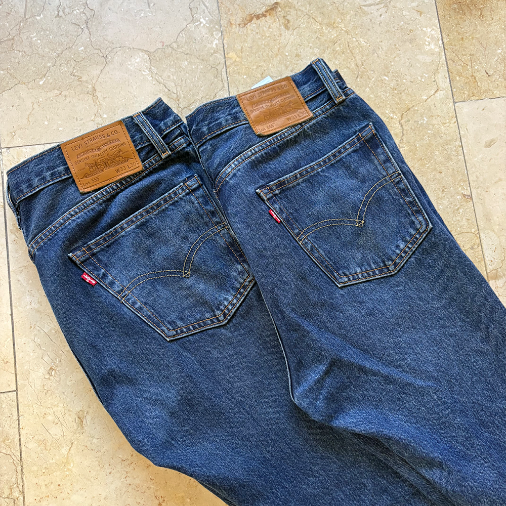 Levi's Blue Denim Jeans (33x30)