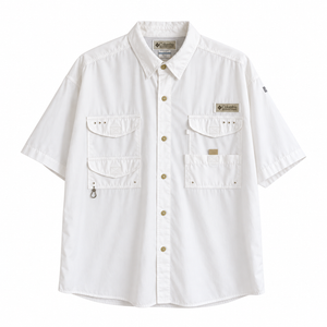 Columbia Camisa PFG Bonehead Blanco Hombre (XXL)