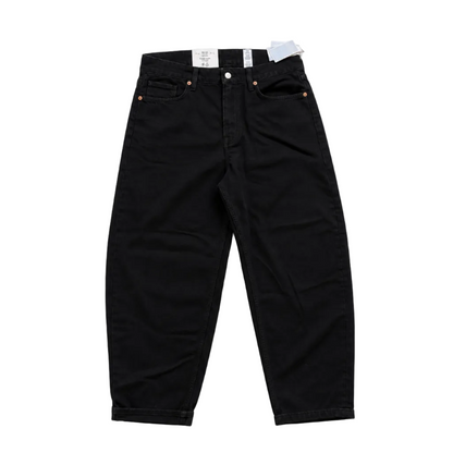 H&M Barrel Jeans Negros (12) NUEVOS