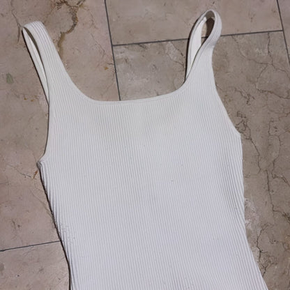 Aritzia Babaton Sculpt Knit Squareneck Tank