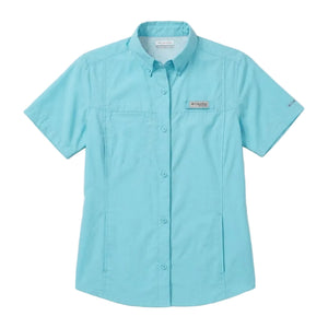 Columbia Camisa PFG Bahama Azul Claro Mujer (M)