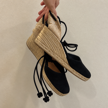 Castañer Carina Alpargatas Negras (38W)