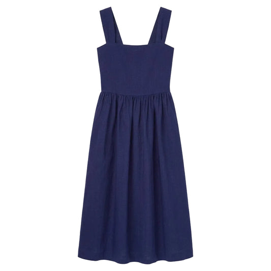 Uniqlo Linen Blend Vestido (L)
