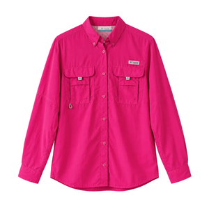 Columbia Camisa PFG Bahama Fuchsia Mujer (S)