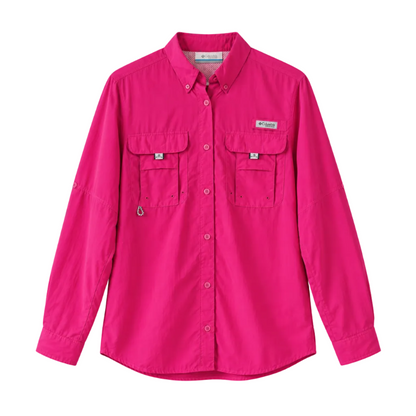 Columbia Camisa PFG Bahama Fuchsia Mujer (S)