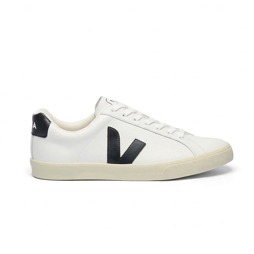 Veja Esplar Leather White Black (7W)