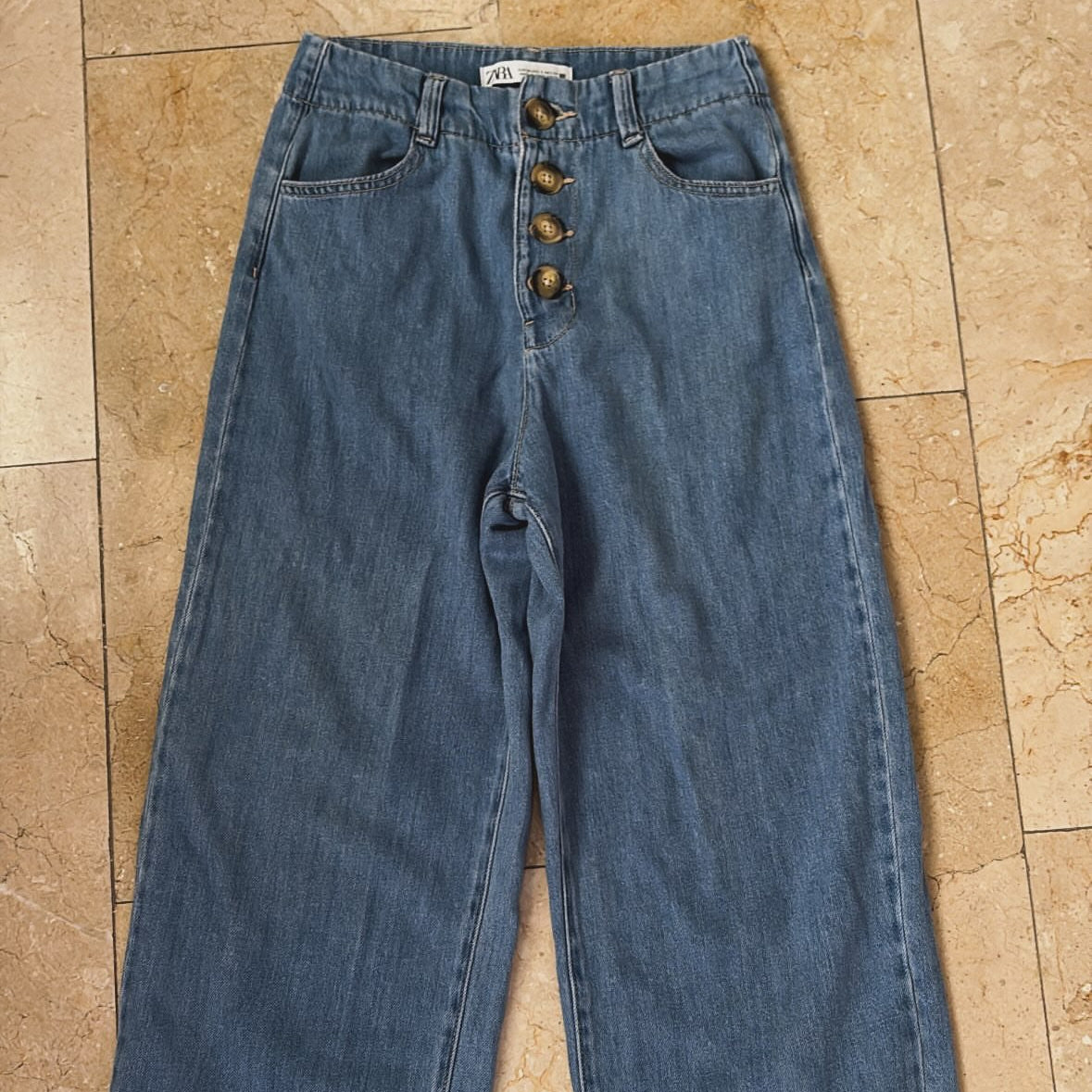 Zara Jeans Anchos