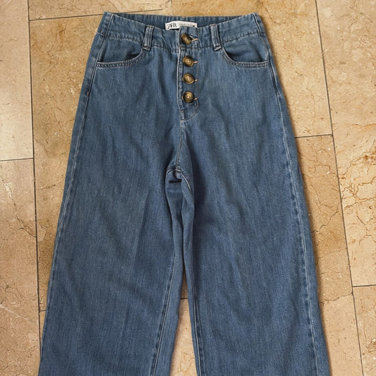 Zara Jeans Anchos