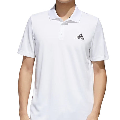 Adidas Dry Fit Polo Blanco (S)