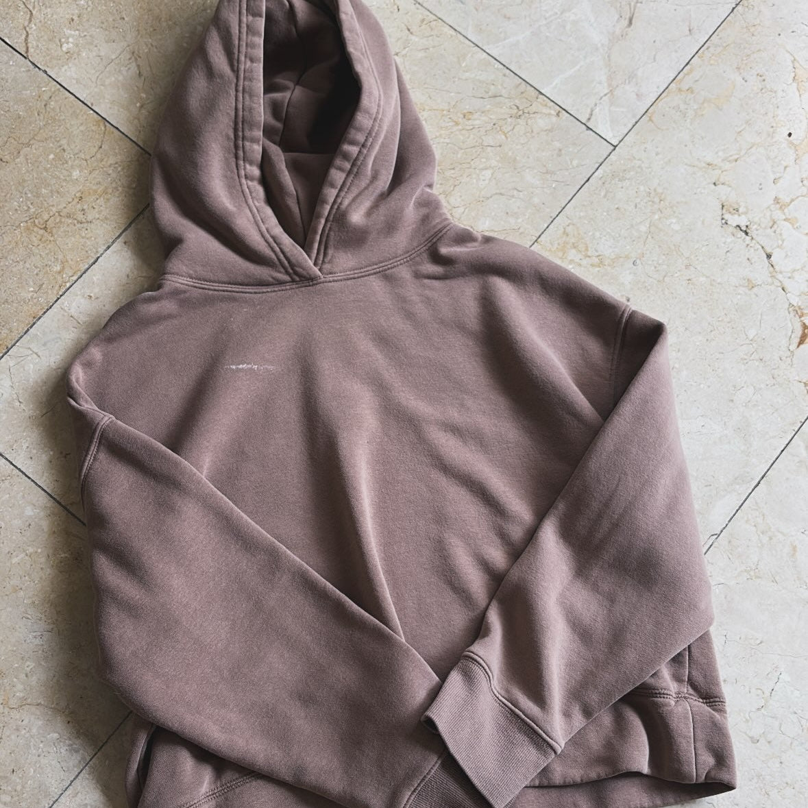 ZARA Hoodie Marrón Claro