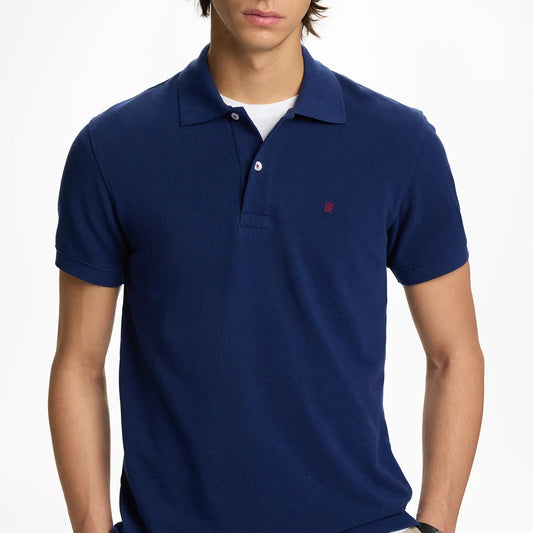 Carolina Herrera Polo Piqué Azul (L)