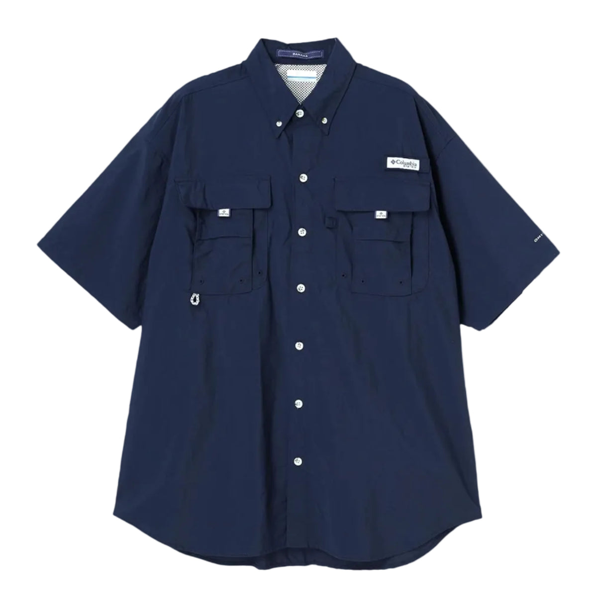 Columbia Camisa PFG Bahama Azul Marino Hombre (L)