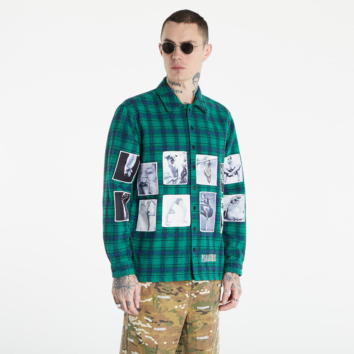 PLEASURES Vodka Camisa Flannel