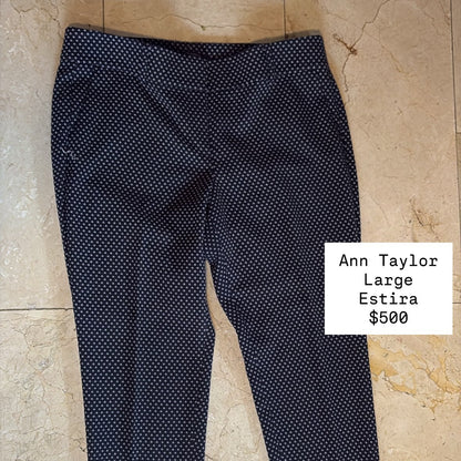 Ann Taylor Pantalones Polka Dot