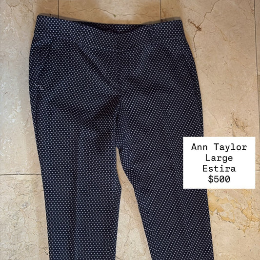 Ann Taylor Pantalones Polka Dot