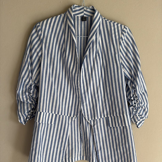 SHEIN Chaqueta de Rayas