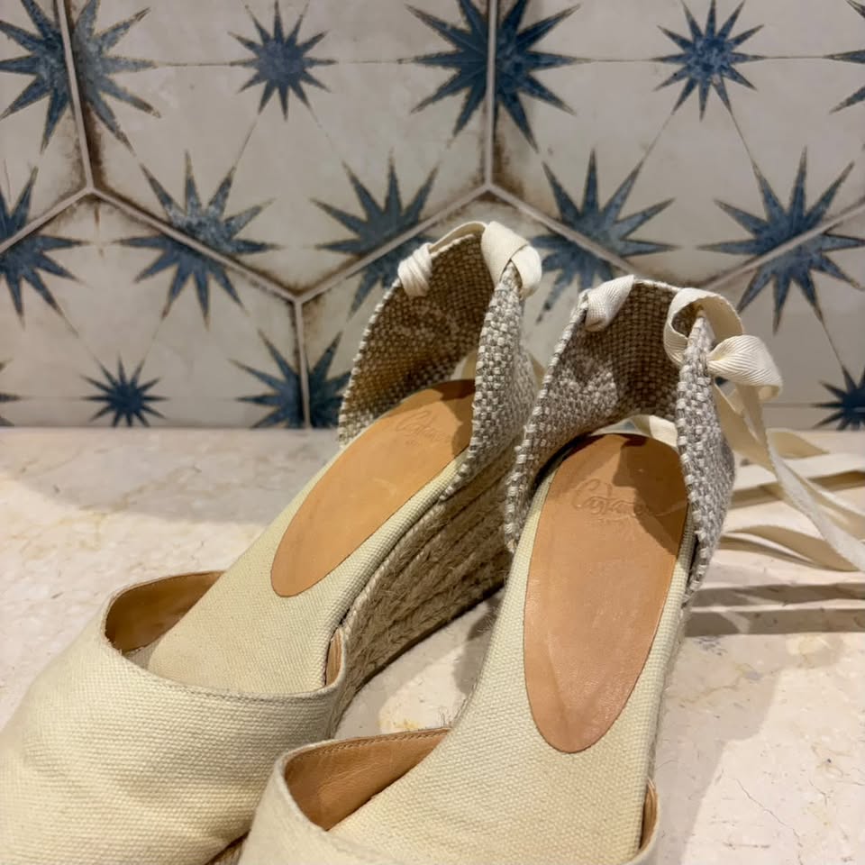 Castañer Carina Alpargatas Beige (38W)