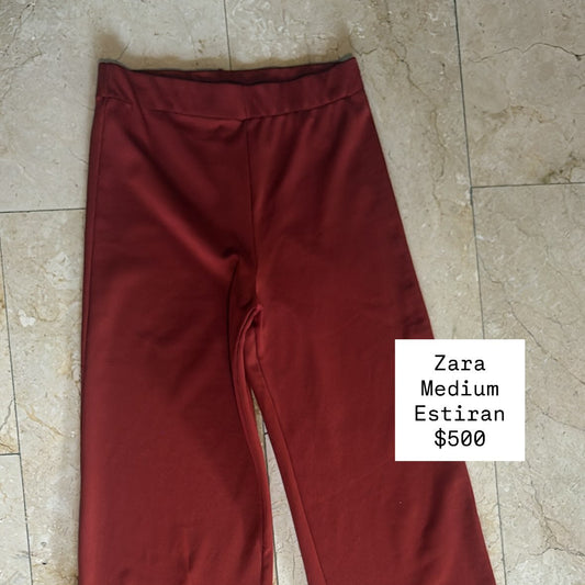 Zara Pantalones Ladrillo