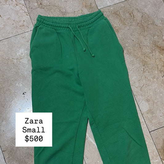 Zara Sweatpants Verdes