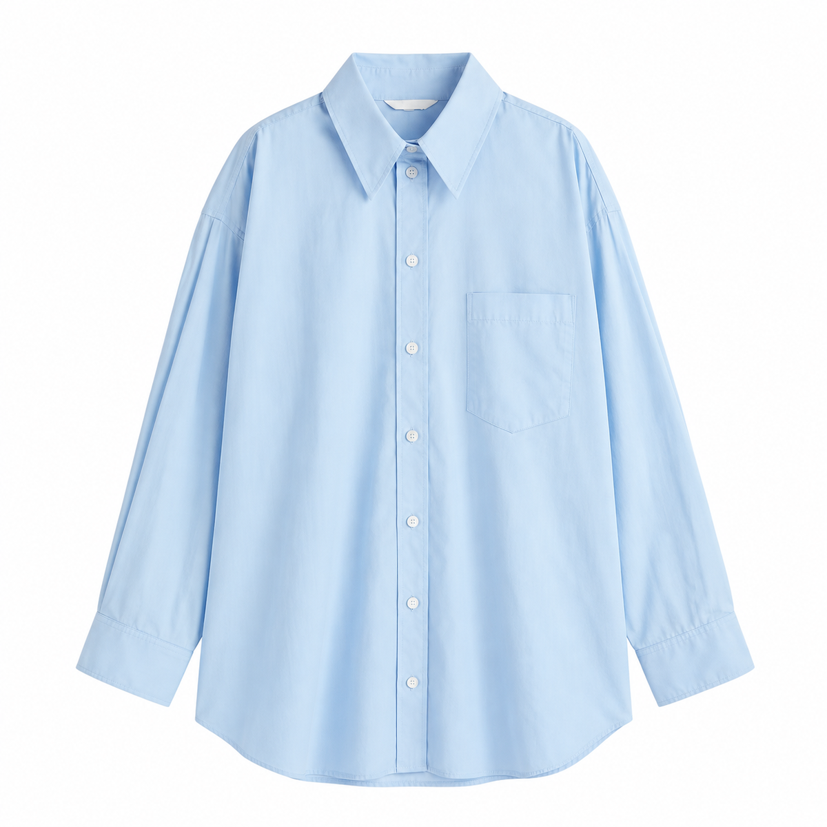 H&M Camisa Oversized Azul (M)