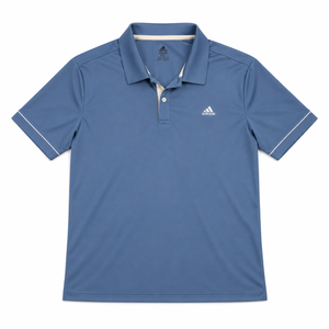 Adidas Polo Dry Fit Azul (XXL)