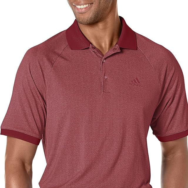 Adidas Dry Fit Polo Burgundy (L)
