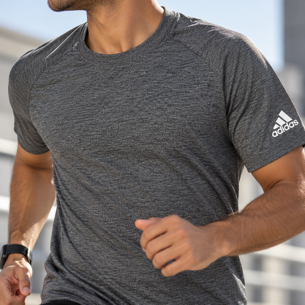 Adidas T-Shirt Dry Fit Gris (XL)