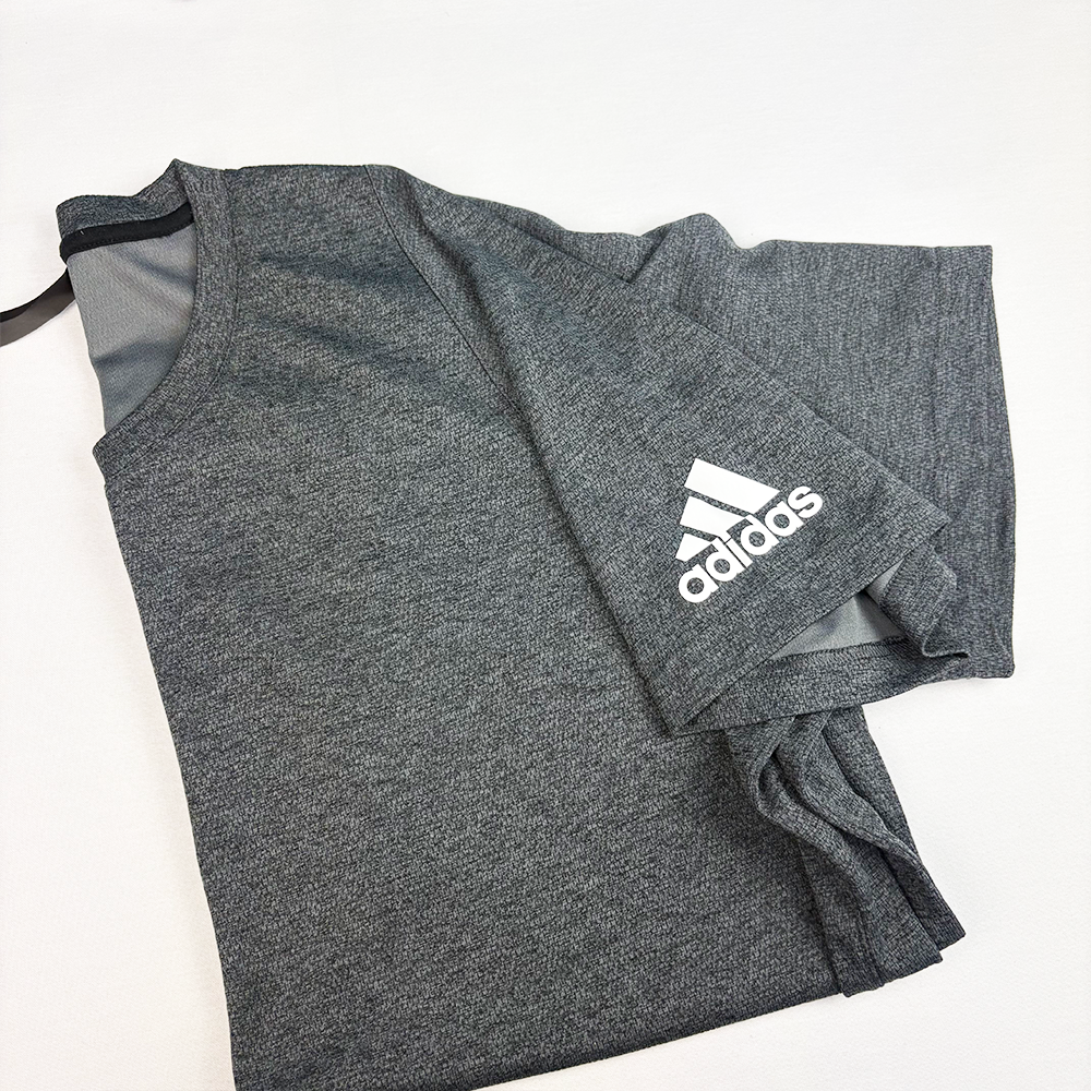 Adidas T-Shirt Dry Fit Gris (XL)