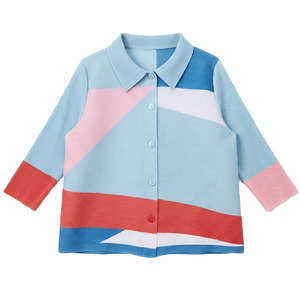 Blusa Texturizada de Colores