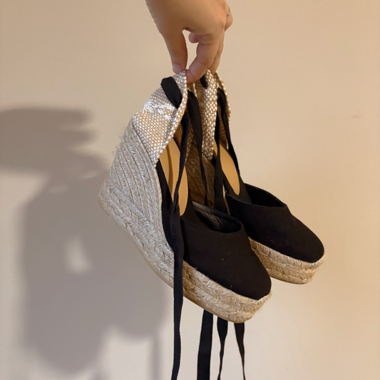 Castañer Carina Alpargatas Negras (36W)