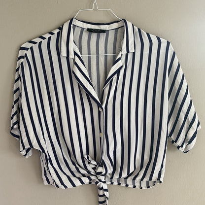 Bershka Blusa de Rayas