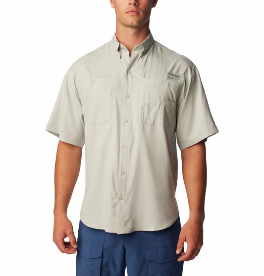 Columbia Camisa PFG Tamiami Beige Hombre (L)